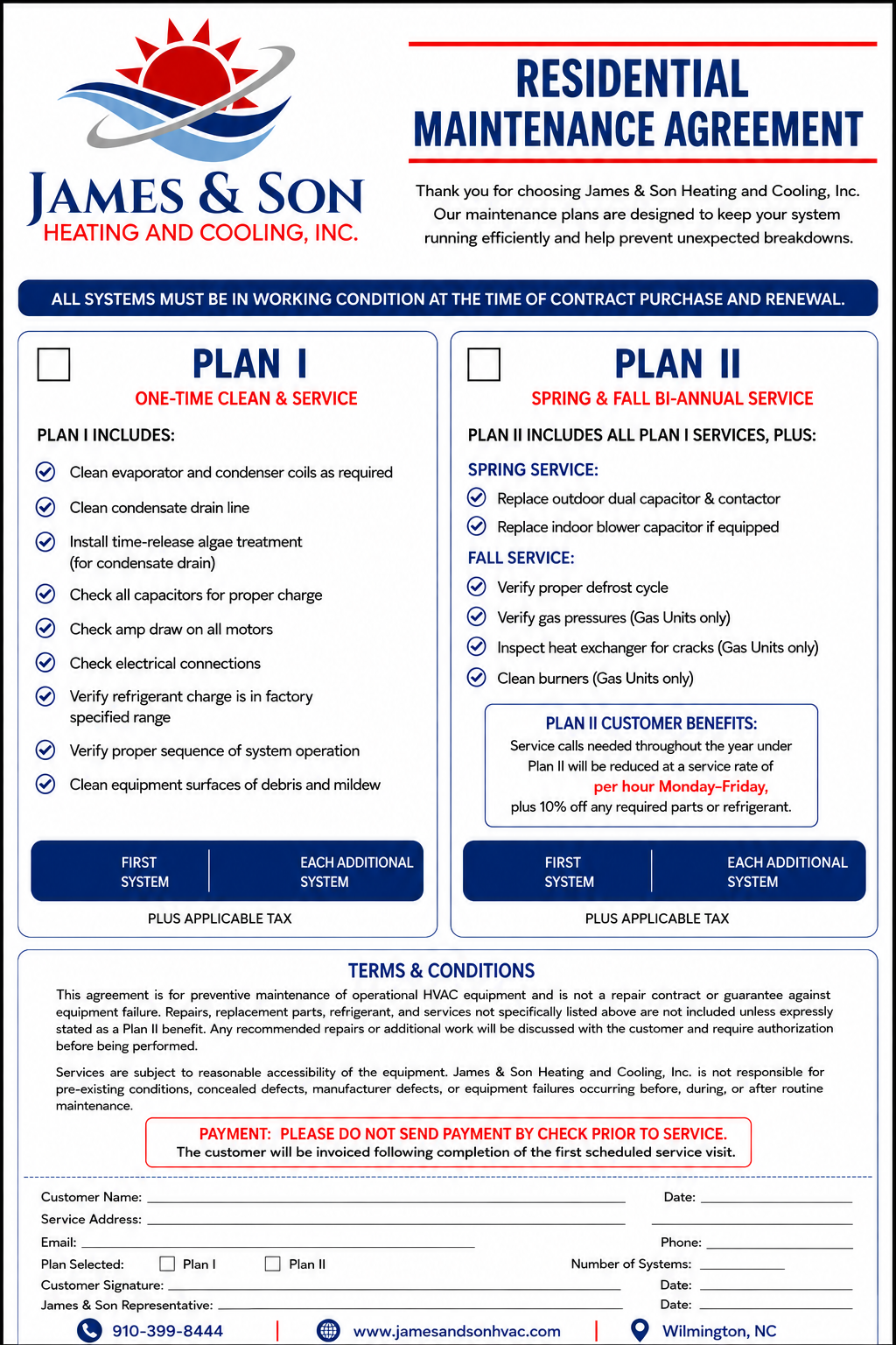 Maintenance Residential